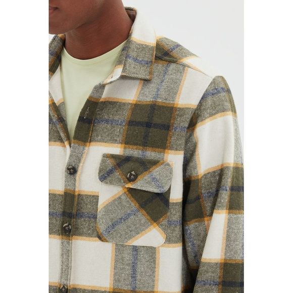 NWT Trendyol Men Regular fit Shirt collar Woven Shirt - Picture 4 of 8